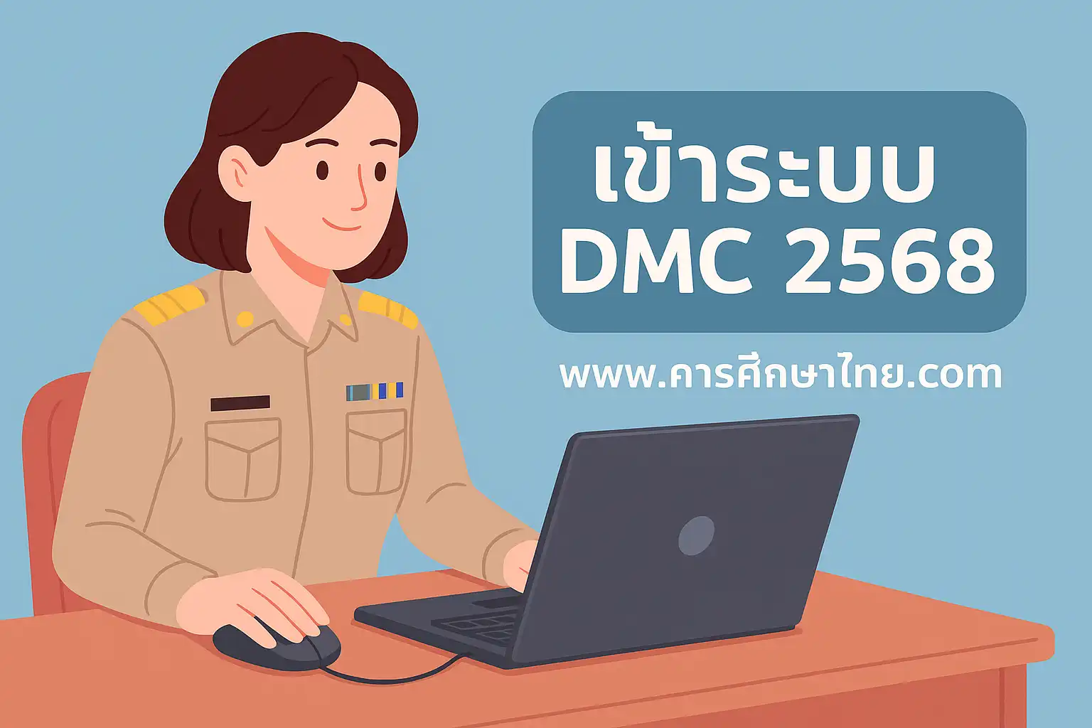 DMC 2568 ลิงก์เข้าระบบและวิธีใช้งานระบบ DMC ปีการศึกษา 2568