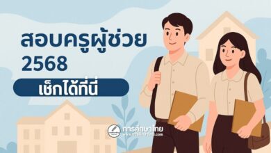 การสอบครูผู้ช่วย 2568 ข้อมูลสำคัญและกำหนดการล่าสุด