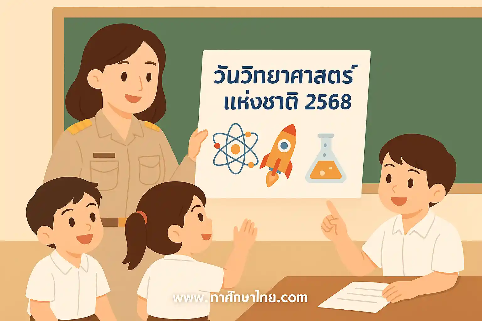 วันวิทยาศาสตร์แห่งชาติ 2568 มีความสำคัญอะไรที่ควรรู้
