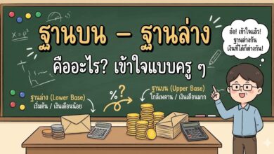 การเลื่อนเลื่อนเงินเดือน ฐานบน–ฐานล่าง คืออะไร เข้าใจแบบครู ๆ