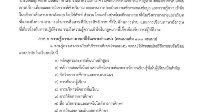 ว 6/2569 ฉบับเต็ม หลักเกณฑ์คัดเลือกครูผู้ช่วยกรณีพิเศษ ล่าสุด 2569
