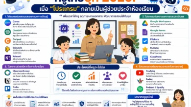 ดาวน์โหลดแผนการสอน อจท. ฟรี 2569 ครบทุกวิชา ทุกระดับชั้น ไฟล์ Word แก้ไขได้