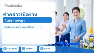 ภาพปก คำกล่าวเปิดงานวันเข้าพรรษา
