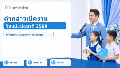 ภาพปก คำกล่าวเปิดงานวันแม่แห่งชาติ 2569
