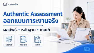 Authentic Assessment ออกแบบภาระงานจริงให้วัดผลลัพธ์ได้ตรง