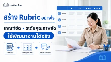 วิธีสร้าง Rubric ให้เกณฑ์ชัด ใช้ประเมินผลงานและให้ข้อมูลย้อนกลับได้