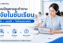 วิธีเขียนปัญหาและคำถามวิจัยในชั้นเรียนจากปัญหาที่พบจริง