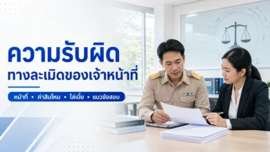 แนวข้อสอบความรับผิดทางละเมิดของเจ้าหน้าที่ในโรงเรียน พร้อมเฉลย