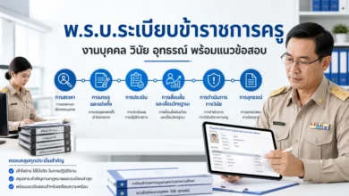 แนวข้อสอบ พ.ร.บ.ระเบียบข้าราชการครู สำหรับผู้บริหารสถานศึกษา
